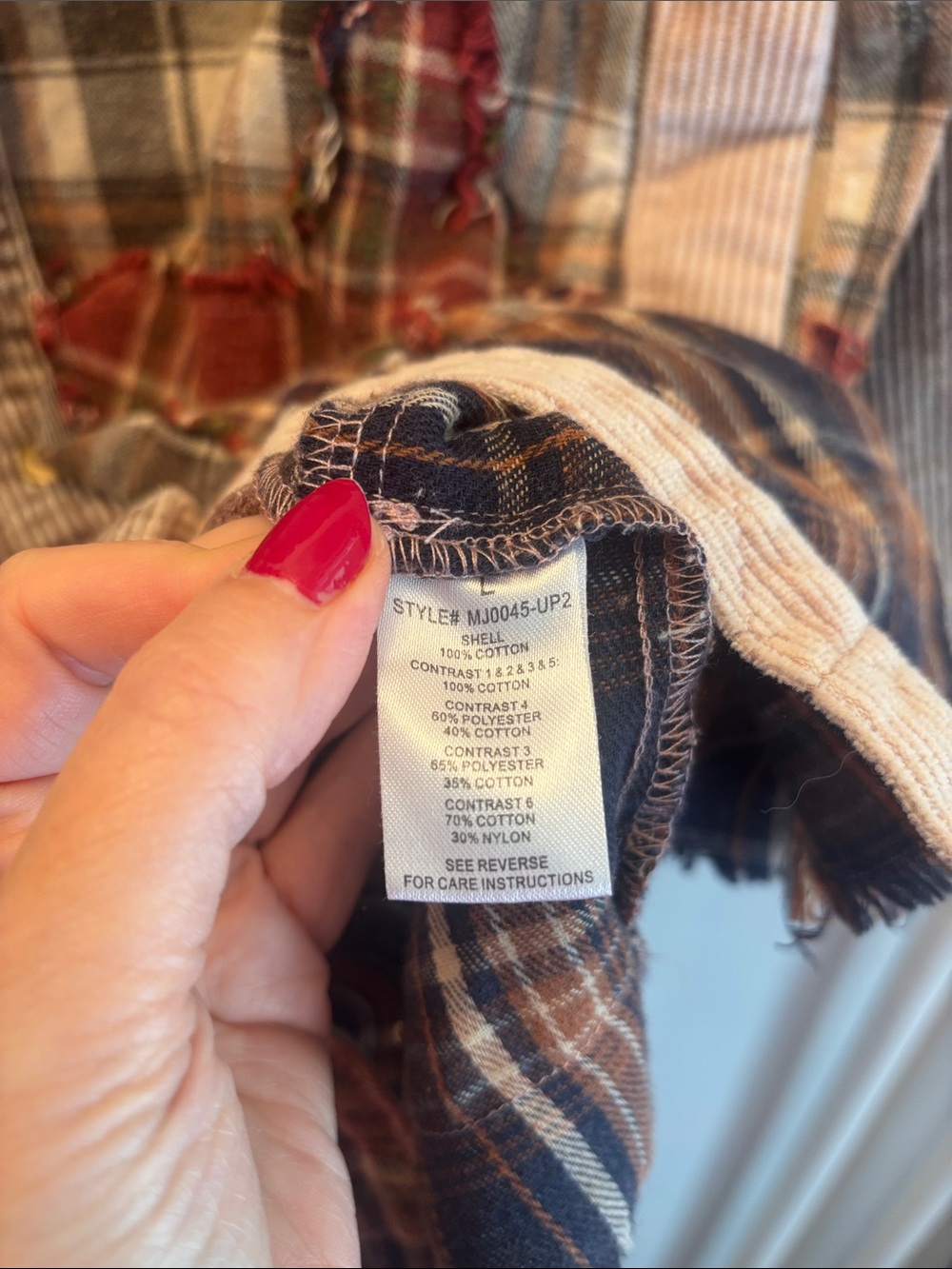 Oli & Hali | STAR Patchwork & Corduroy Jacket Sz L - Picture 13 of 16